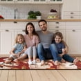 thumbnail image 4 of Kitchen Mats for Floor Kitchen Rugs Sets of 2 Non Slip Washable Brown Coffee Kitchen Rugs Anti Fatigue 47x17 Inch and 29x17, 4 of 6