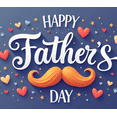 thumbnail image 4 of Mustache Design Backdrop Father's Day Banner Heart Decor for Father's Day Celebration Party Decoration Indoor Event, 4 of 8