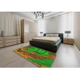 thumbnail image 5 of Ahgly Company Machine Washable Indoor Rectangle Transitional Saddle Brown Area Rugs, 5' x 8', 5 of 7