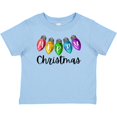 thumbnail image 3 of Inktastic Merry Christmas Rainbow Holiday Lights Boys or Girls Baby T-Shirt, 3 of 5