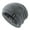 Gray, variant on Men's Women's Winter Beanie Hat Warm Knit Hat Thick Fleece Lined Winter Cap