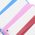 thumbnail image 3 of Raindrops 6 Lined Flash Cards Notepads For Note Taking Study Cards With Binder Rings For Office Classroom And Recording, 3 of 6