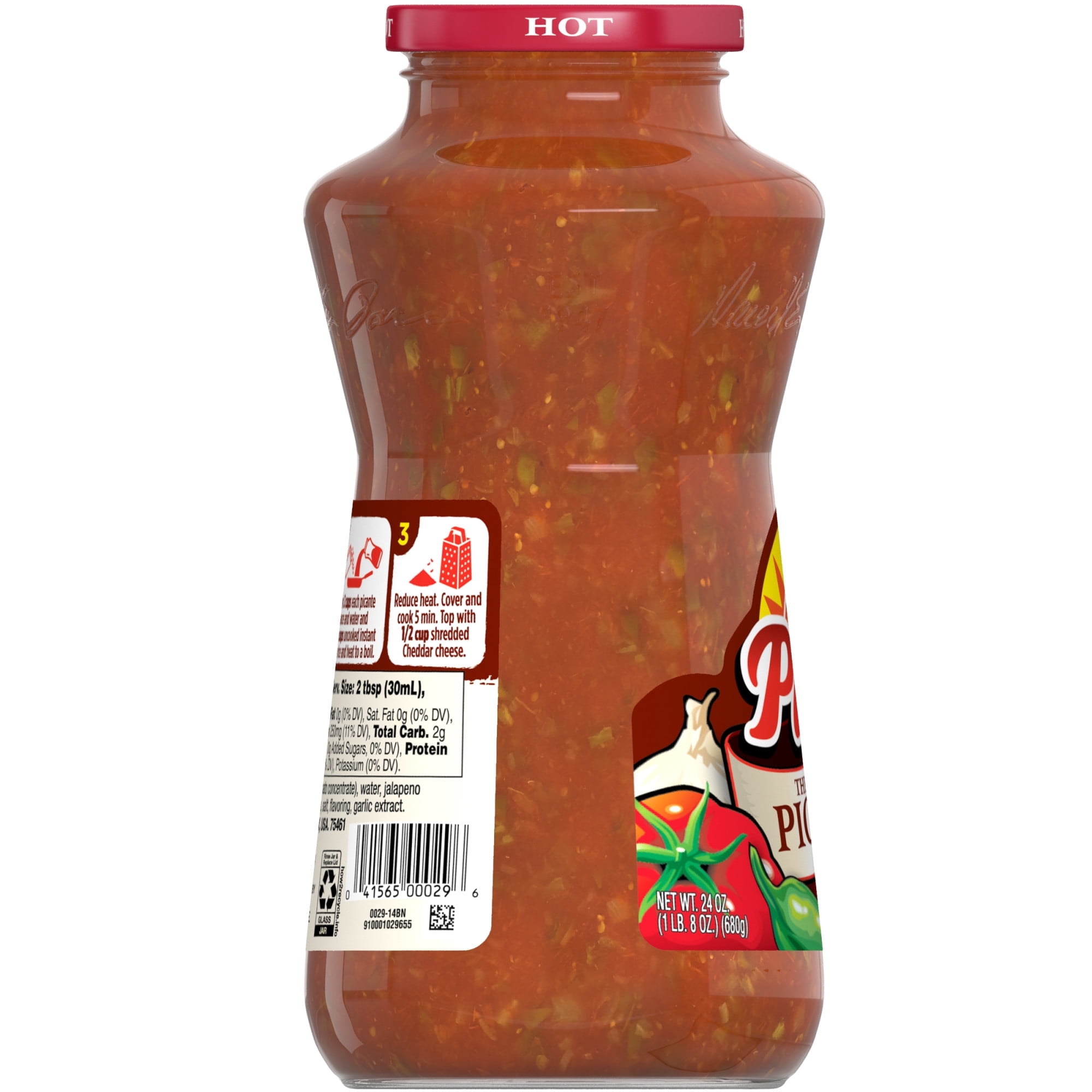 Pace Hot Picante Sauce, 24 oz Jar