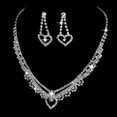 thumbnail image 1 of Conjunto de joyas para Dama de honor Yashi con aretes de cristal y collar de Moda, 1 of 5
