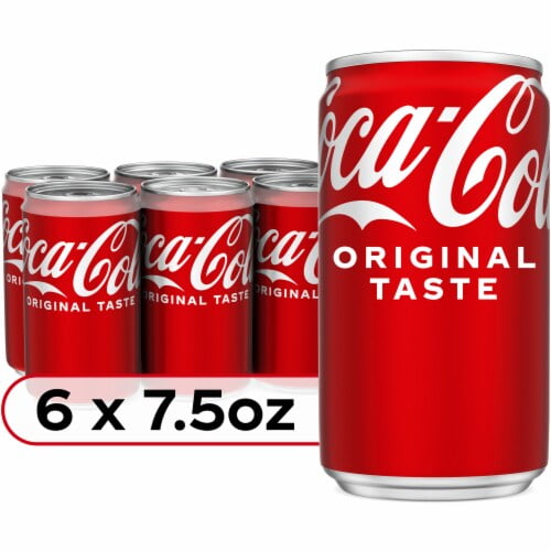 Coca-Cola Classic 6-Pack Soda – Refreshing 16.9 fl oz Bottles