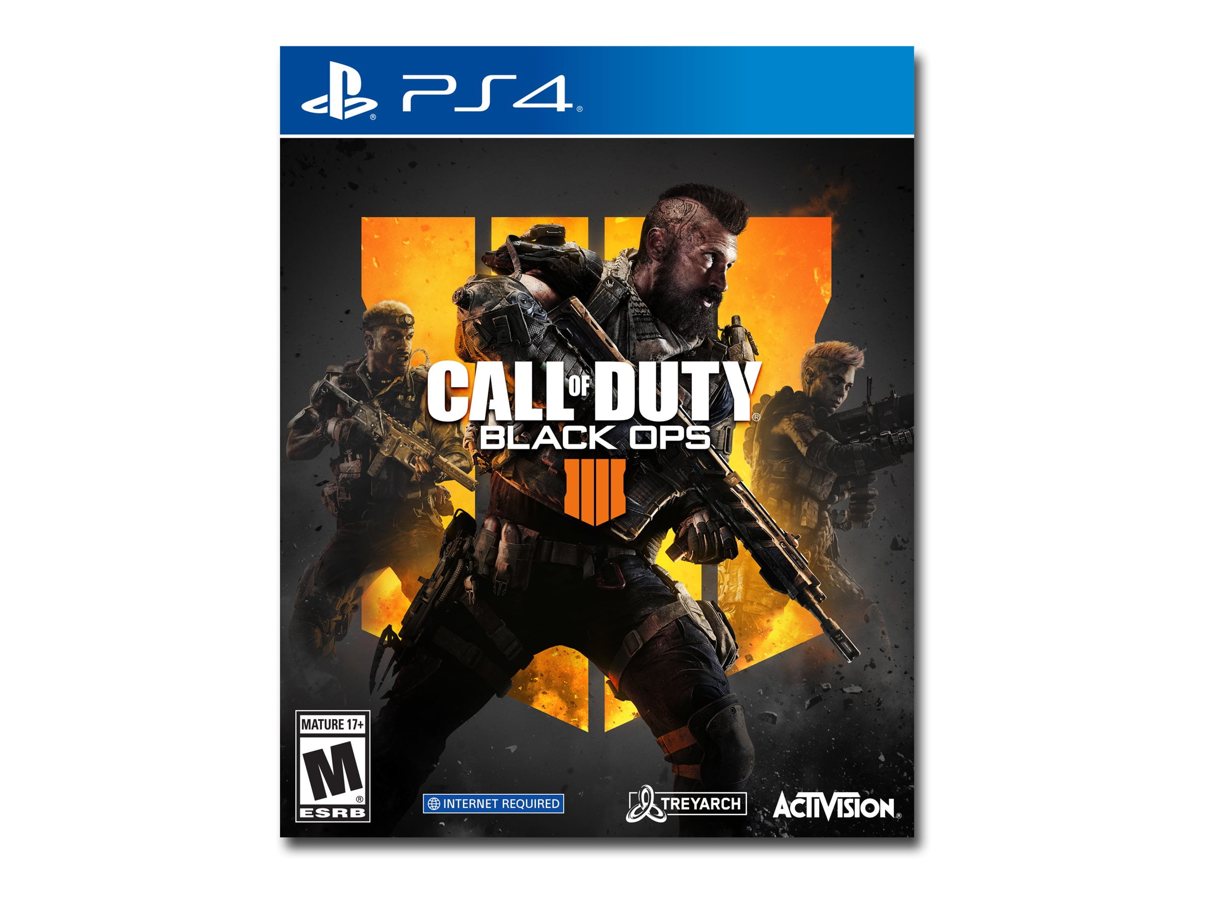 Call of Duty Black Ops 4 for PS4 with Multiplayer, Zombies