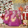 thumbnail image 6 of Naloa Cute Pink Axolotl A Drawstring Christmas Bags, 3D Xmas Gift Bags, Christmas Wrapping Bags, Xmas Goodie Bags, Treat Pouch Bags, Party Favor Bags-Medium, 6 of 9