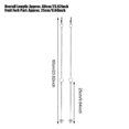 thumbnail image 3 of 2PCS Pet Chicken Stainless Steel Fruit Vegetable Corn Fork Cock Foraging Food Tool, 3 of 4