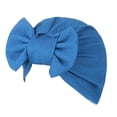thumbnail image 1 of Wweixi Polyester Muslim Solid Bonnet Hat Stay Modest And Stylish With Accessory Soft And Comfortable Lake Blue, 1 of 6