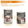 thumbnail image 3 of WOBOGO Size Combo Candle Flickering Flameless with Remote Control and Timer for Romantic Atmosphere A Snowman with A Horse, 3 of 7