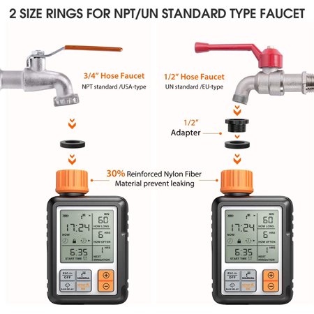 Hose Timer, Water Timers for Hoses Programmable, Sprinkler Timer with
