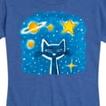 thumbnail image 3 of Pete The Cat - Imagination Space Dream - Women's Short Sleeve Graphic T-Shirt, 3 of 6