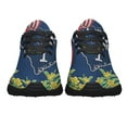 thumbnail image 5 of South Carolina Yellow Jessamine Flower Shoes Sneakers Black Size 5, 5 of 7
