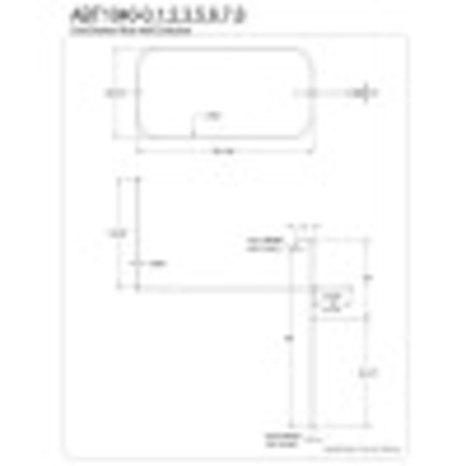 Kingston Brass ABT1040-0 End Mount Rectangular Shower Riser with Enclosure, Matte Black