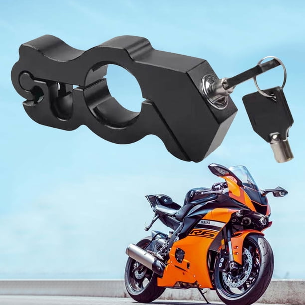 Bloqueo Del Puño Del Acelerador Del Manillar De La Motocicleta Cerradura antirrobo del manillar del coche eléctrico Cerradura antirrobo de la manija portátil Cerradura antirrobo Likrtyny Para estrenar