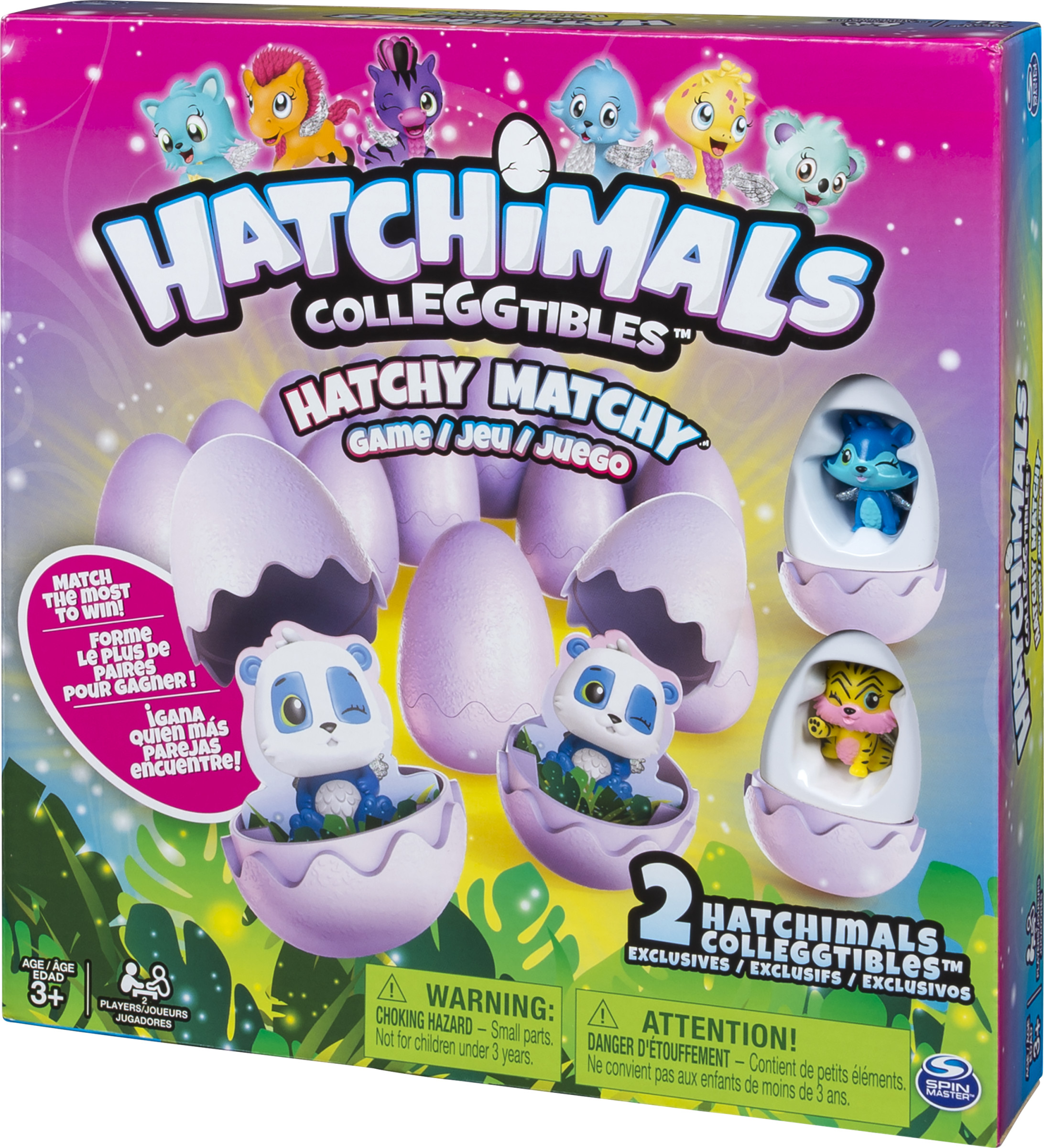 Hatchimals - Hatchy Matchy Game with Two Exclusive CollEGGtibles -Walmart Exclusive - image 4 of 4