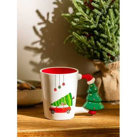 

LCW Home Christmas themed printed ceramic cup 410 ml