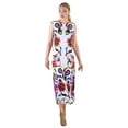thumbnail image 4 of Sleeveless A Line Long Curved Hemline Dress, 4 of 4