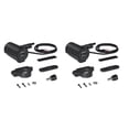 thumbnail image 4 of Riwesomey Doble USB Teléfono negro Cargadores de plástico Twin Iris Alta resistencia a baja temperatura Parte Motocicletas SUV Barcos 2piezas, 4 of 6