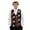 Santa Claus HO-HO-HO, variant on Yuyamidu Christmas Mens Vest Formal Waistcoat with Pocket Santa Claus Snowman V-Neck Suit Vests for Wedding Prom Party Casual Tuxedo Wear Size M