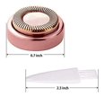 thumbnail image 2 of Facial Hair Remover Replacement Heads Compatible with Finishing Touch Flawless Facial Hair Removal Tool for Women, Rose Gold - 2 Count, 2 of 6