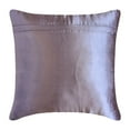 thumbnail image 2 of Purple Pillows Cover, Vintage Style Ruffles With Crystals Shabby Chic Pillow Covers, 14x14 inch (35x35 cm) Throw Pillow Cover, Square Satin Pillowcase, Solid Modern - Diamonds N Dreams, 2 of 6
