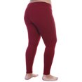 thumbnail image 2 of Angelina Women's Microfiber High Waist Full Coverage Leggings (6-Pack), 2 of 3
