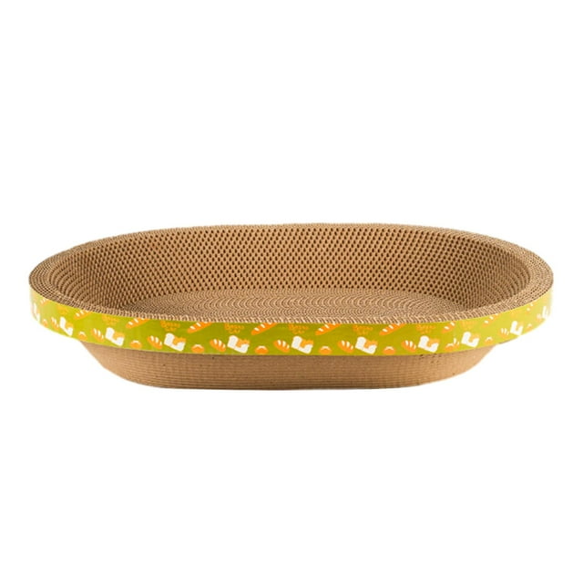 Cardboard Cat Scratch Board Corrugated Scratch Pad Cat Scratch Board Lounge Bed 58cmx40cmx9cm