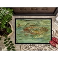 thumbnail image 3 of Abstract Red Fish Doormat 24x36, 3 of 4