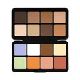 thumbnail image 5 of Crema blush palette, crema de corrector de color conteur, antiaplicación a largo plazo mezcla sin brillo blush powder highlighter y base de corrector, 5 of 5