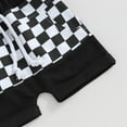 thumbnail image 6 of Bagilaanoe 2pcs Toddler Baby Boy Shorts Set Short Sleeve Checkerboard Print T Shirt Tops + Shorts 6M 12M 18M 24M 3T Kids Casual Summer Clothes, 6 of 6