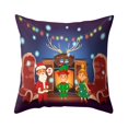 thumbnail image 2 of JLFNYA Pillow Covers,Pillow Protector Clearance!Christmas Print Pillow Case Polyester Sofa Car Cushion Cover Home Decor 4Pcs, 2 of 4