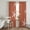 Brick, Rust, Cinnamon, variant on Vintage Chartreuse Starfish Sheer Curtains 63 Inch Length 2 Panels Set, Summer Coastal Beach Marine Voile Window Treatment Rod Pocket Curtains Sheers Drapes for Bedroom/Living Room/Kitchen 52x"63"x2