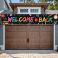 thumbnail image 5 of Colorful Design Welcome Back Classroom Banner Blackboard Theme Polyester Material for School Decoration Kids Party Educational Event, 5 of 5