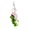 L, variant on HUANLEDASH Plush Turtle Keychain with Helmet Metal Ring Funny Soft Fuzzy Backpack Ornament Anti-lost Cute Animal Key Ring Bag Accessories