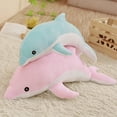 thumbnail image 3 of Lindo Juguete de Peluche de Delfín de 30 Cm Almohada de Peluche con Algodón Suave de PP para Niños Regalo de Cumpleaños ANGGREK  Otros, 3 of 3