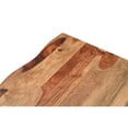 thumbnail image 4 of Taran Designs Darcy Live Edge Solid Wood Coffee Table in Brown, 4 of 7