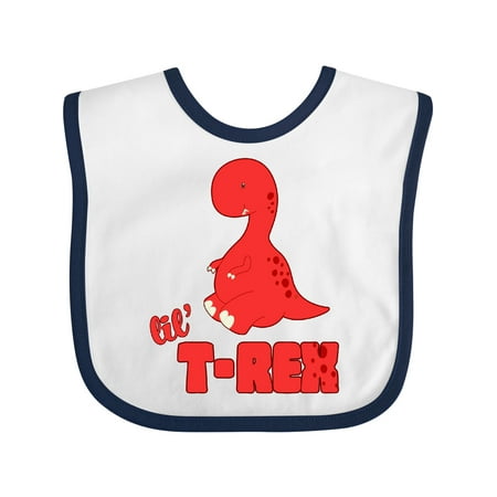 

Inktastic Lil T-Rex Gift Baby Boy or Baby Girl Bib