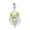 MY0477, variant on 925 Sterling Silver Glow-in-the-dark Spooky Pumpkin Charm for Bracelet Charms Bangle Pendant Jewelry