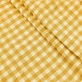 thumbnail image 7 of FRSASU Womens Gingham Pants Wide Leg Plaid Pants Elastic Waist Lounge Pajama Bottoms Beach Vacation Trousers with Pockets Yellow, 7 of 7