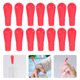thumbnail image 1 of Hytrove 40Ud Tapones De Silicona Roja Para Gotero De Vidrio Ideales Para Precisos, 1 of 6