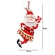 thumbnail image 2 of Navideños Calcetines De Papá Noel Colgante Árbol De Navidad Regalo Colgante Para Amigos Y Familiares 2021 Adornos matsuzay HA043220-03, 2 of 6
