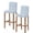 Blue, variant on Pink Branches Bar Stool Covers Set of 2, Vintage Art Farmhouse Stretch Washable Bar Chair Covers with Backs, Removable Pub Counter Height Chair Cover for Kitchen Dining Room Cafe