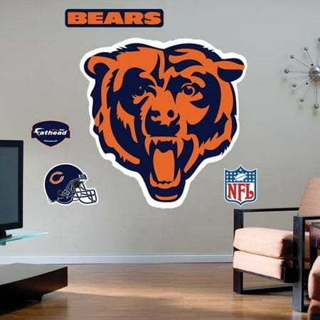 Chicago Bears Team Logo Fathead Wall Sticker