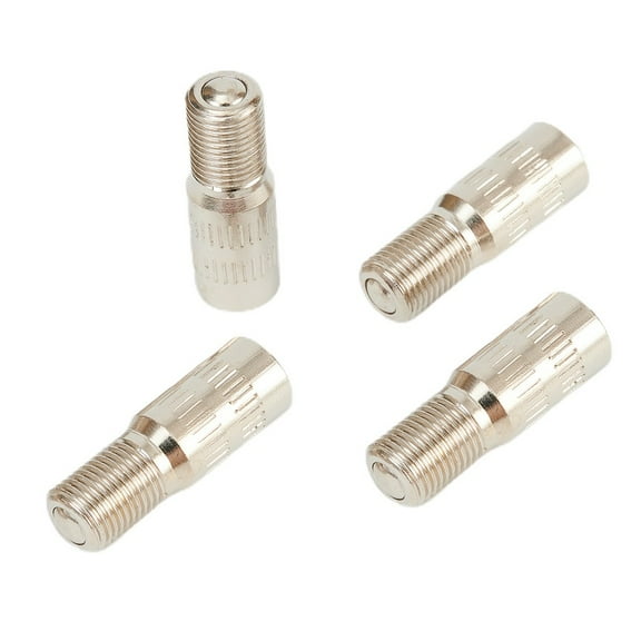 4pcs 25mm Chrome Tyre Wheel Valve Stem Cap Extension Extender For Car Truck Valve Replacement Cycling Bike Parts Extension Tube