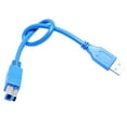 thumbnail image 3 of 0.3/1/1.5m High Speed USB 3.0 Scanner Printer Data Sync Cord A to B Cable Wire, 3 of 7
