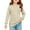 Beige, variant on Drmagiyhm Girls Long Sleeve T Shirts Size 10-12 Casual Crewneck Polka dot print Shirt Stylish Basic Fall T-Shirt Girl Comfy Tops 4-5 Years Beige