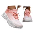 thumbnail image 3 of Women's Lightweight Comfortable Breathable Casual Lace Up Running Sneakers Purple 36, 3 of 7