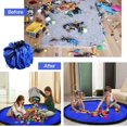 thumbnail image 4 of RV Bolsa de almacenamiento de juguetes para niños, tapete de juego desmontable para niños y juguete 2 en 1, 4 of 5