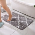 thumbnail image 1 of Tapete de baño, antideslizante, absorbente de agua, de poliéster, de secado rápido y fácil limpieza, ideal para baño, cocina y entrada. Aestivo | Gris | AESTIVO, 1 of 8
